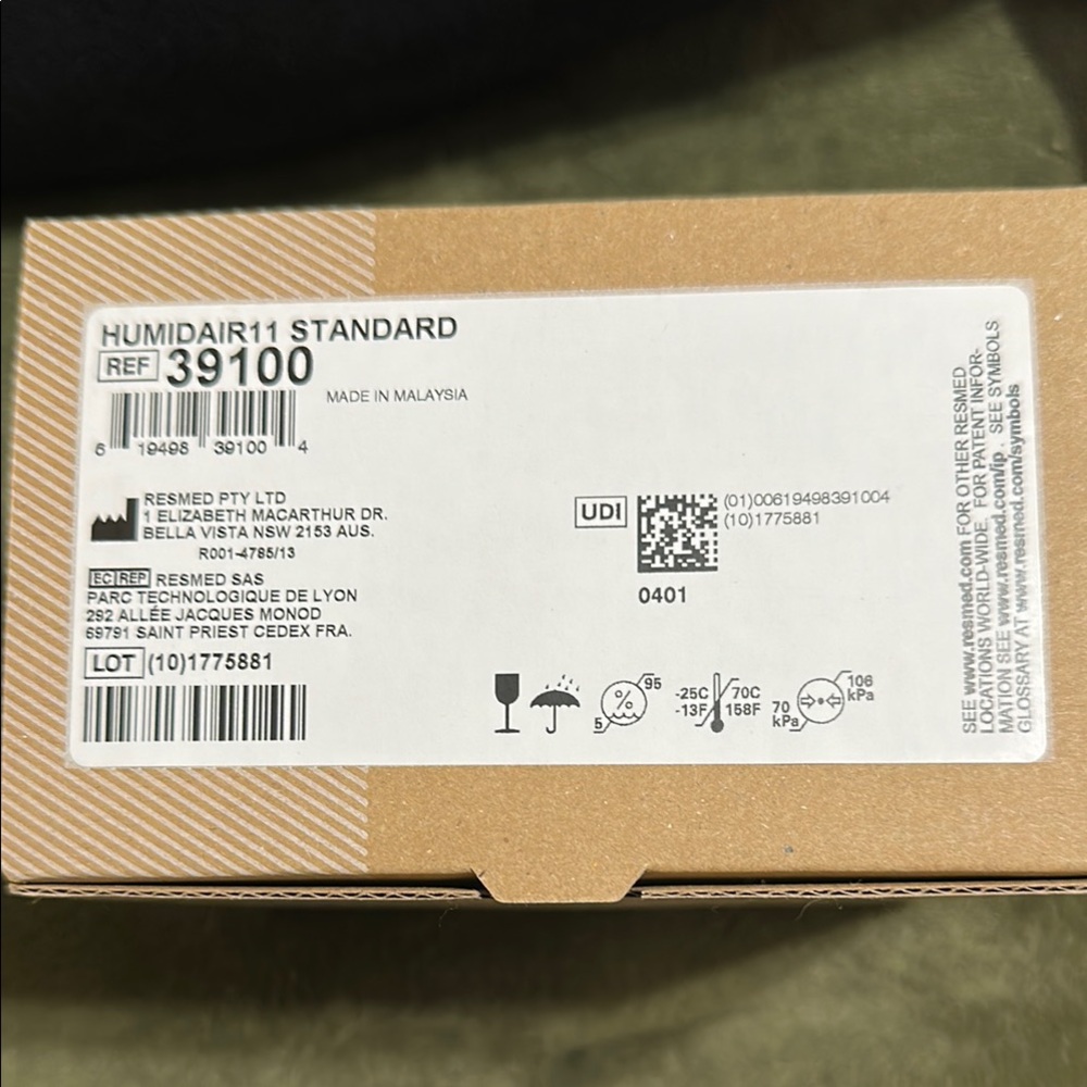 Humidair11 Standard Box